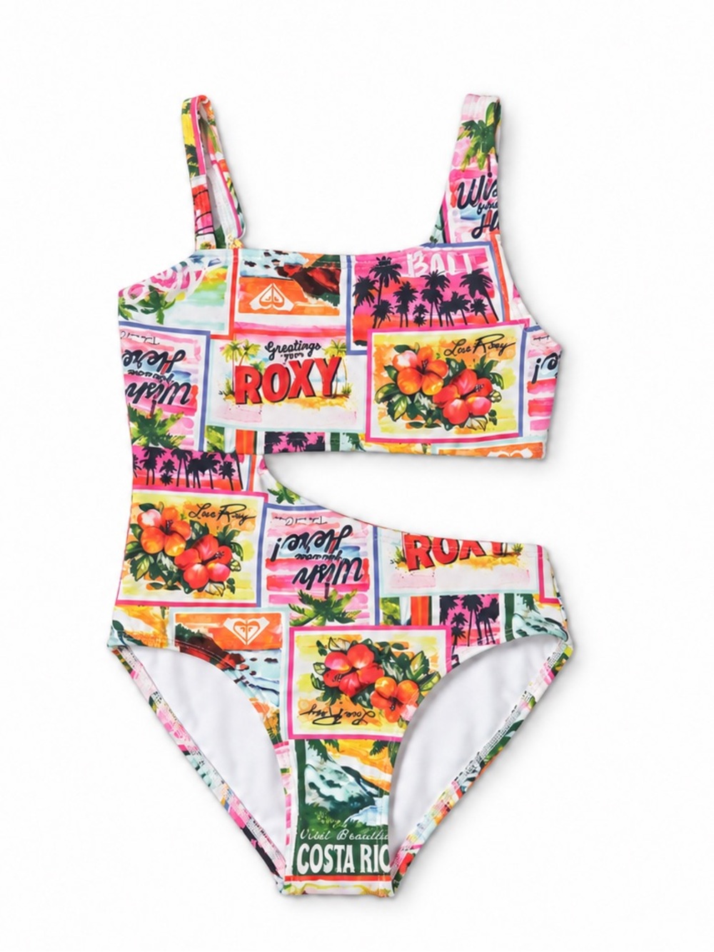 Roxy Swimsuit cutout for girls SPF 50 +Sz. 7